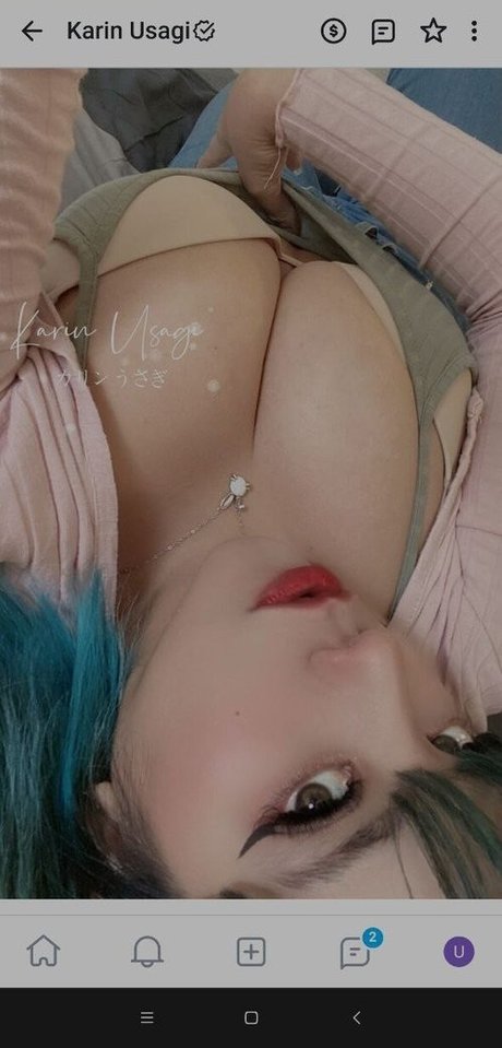 Photo nue de fuite OnlyFans de Karin Usagi