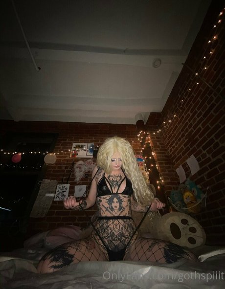 Photo nue de fuite OnlyFans de Gothspiiit
