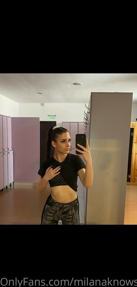 Photo nue de fuite OnlyFans de Milana Knows