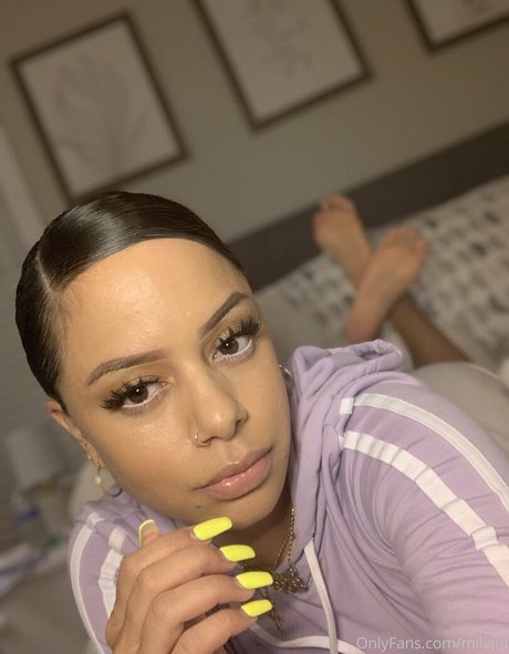 Photo nue de fuite OnlyFans de Miliani