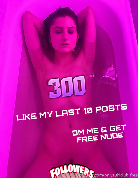 Photo nue de fuite OnlyFans de Onlysukiclubfree