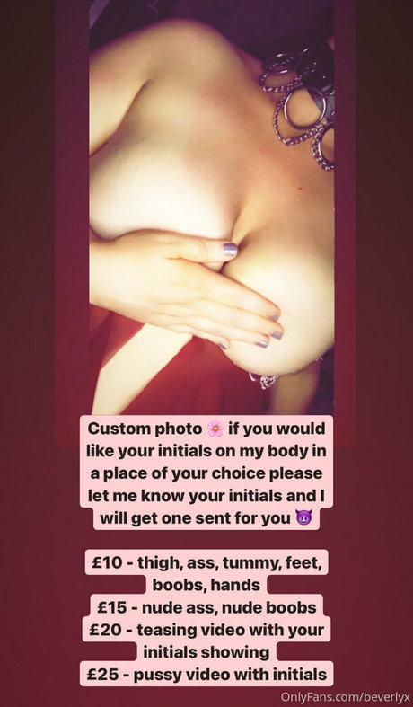 Photo nue de fuite OnlyFans de Xbee93