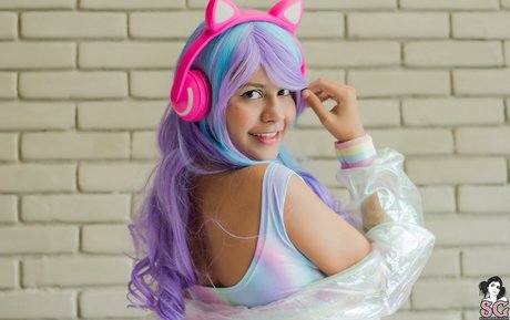 Photo nue de fuite OnlyFans de Luna Wolfy