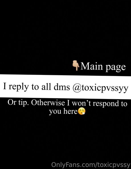Photo nue de fuite OnlyFans de Toxicpvssy