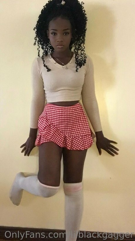 Photo nue de fuite OnlyFans de Lilblackgagger