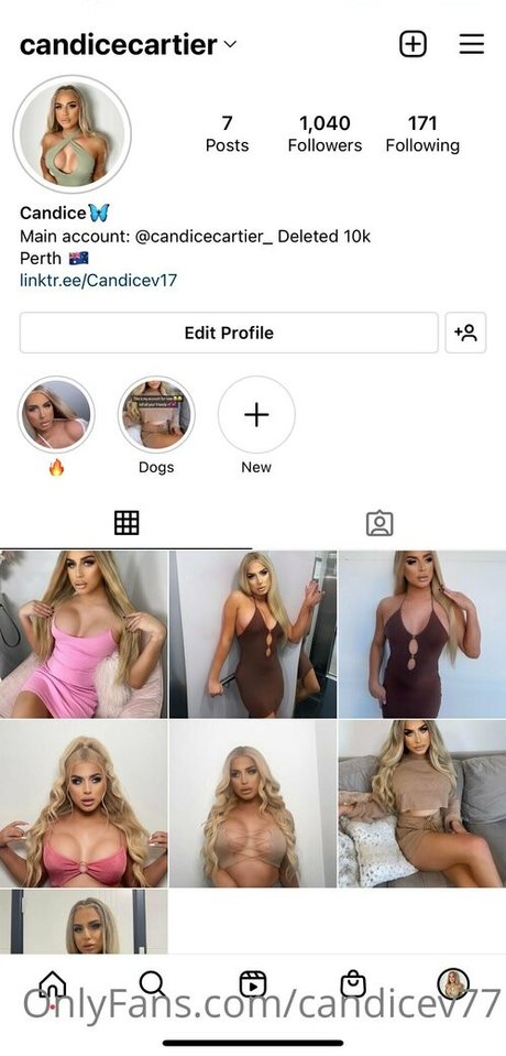 Photo nue de fuite OnlyFans de Candicev77