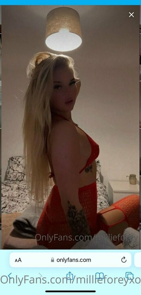 Photo nue de fuite OnlyFans de Millieforeyxo