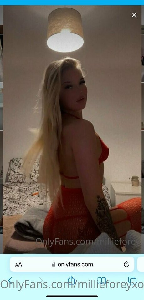 Photo nue de fuite OnlyFans de Millieforeyxo